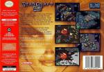 StarCraft 64 Box Art Back